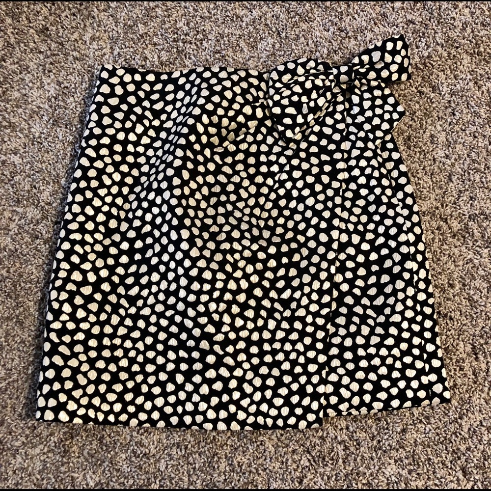 🟠 🆕 J Crew skirt. 2. Black / Gold. New. (Summer)